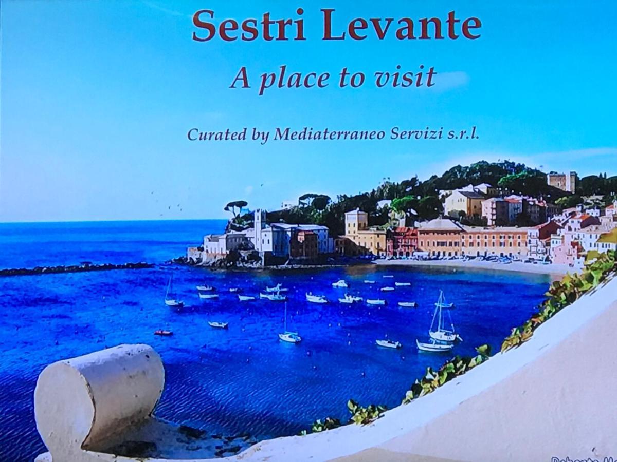 Mansarda Paradiso Golfo Di Portofino Sestri Levante Eksteriør billede